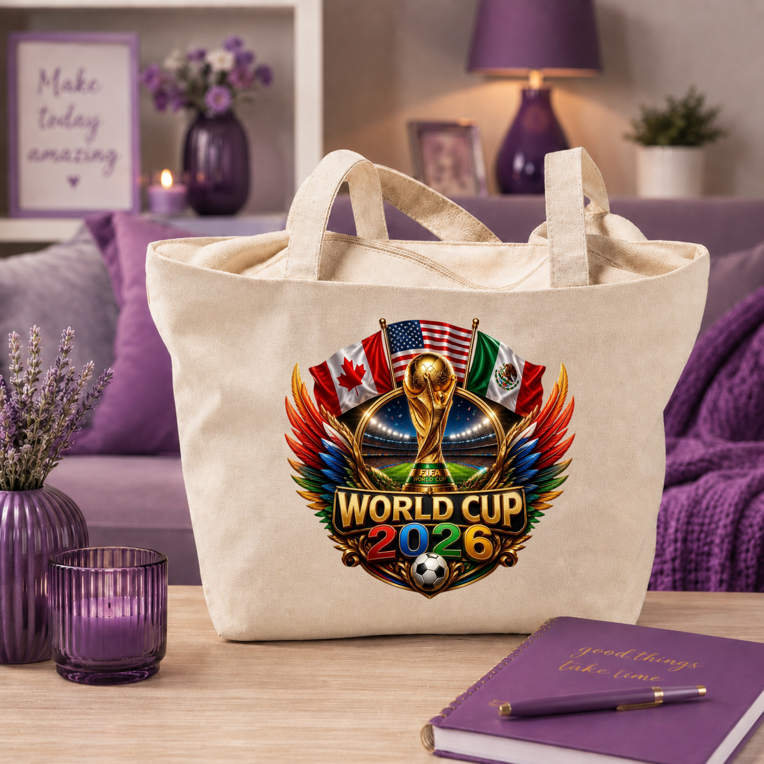 World Cup Wings 2026 TOTE BAG