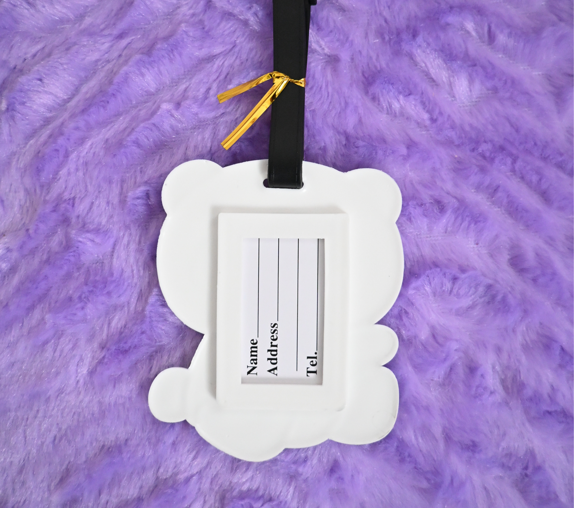 Cute Panda Silicone Luggage Tag