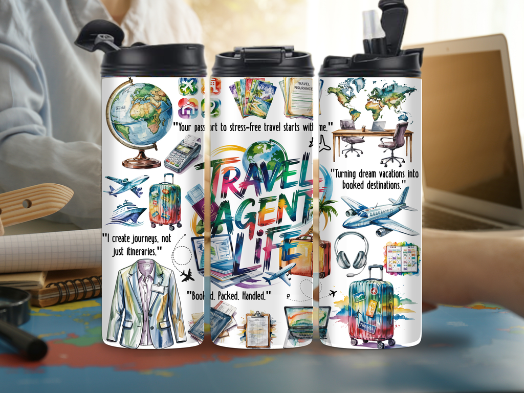 Travel Agent 20oz Tumbler