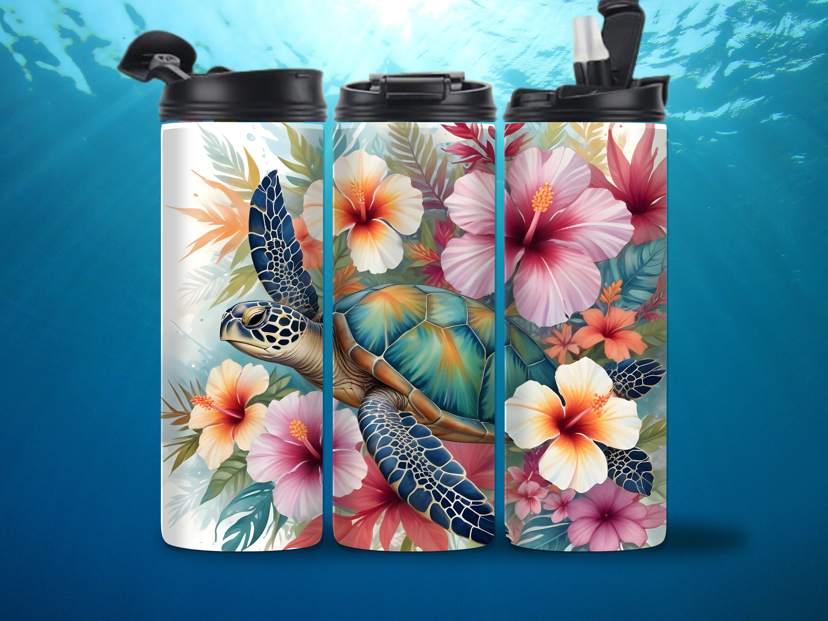 Island Turtle 20oz Tumbler