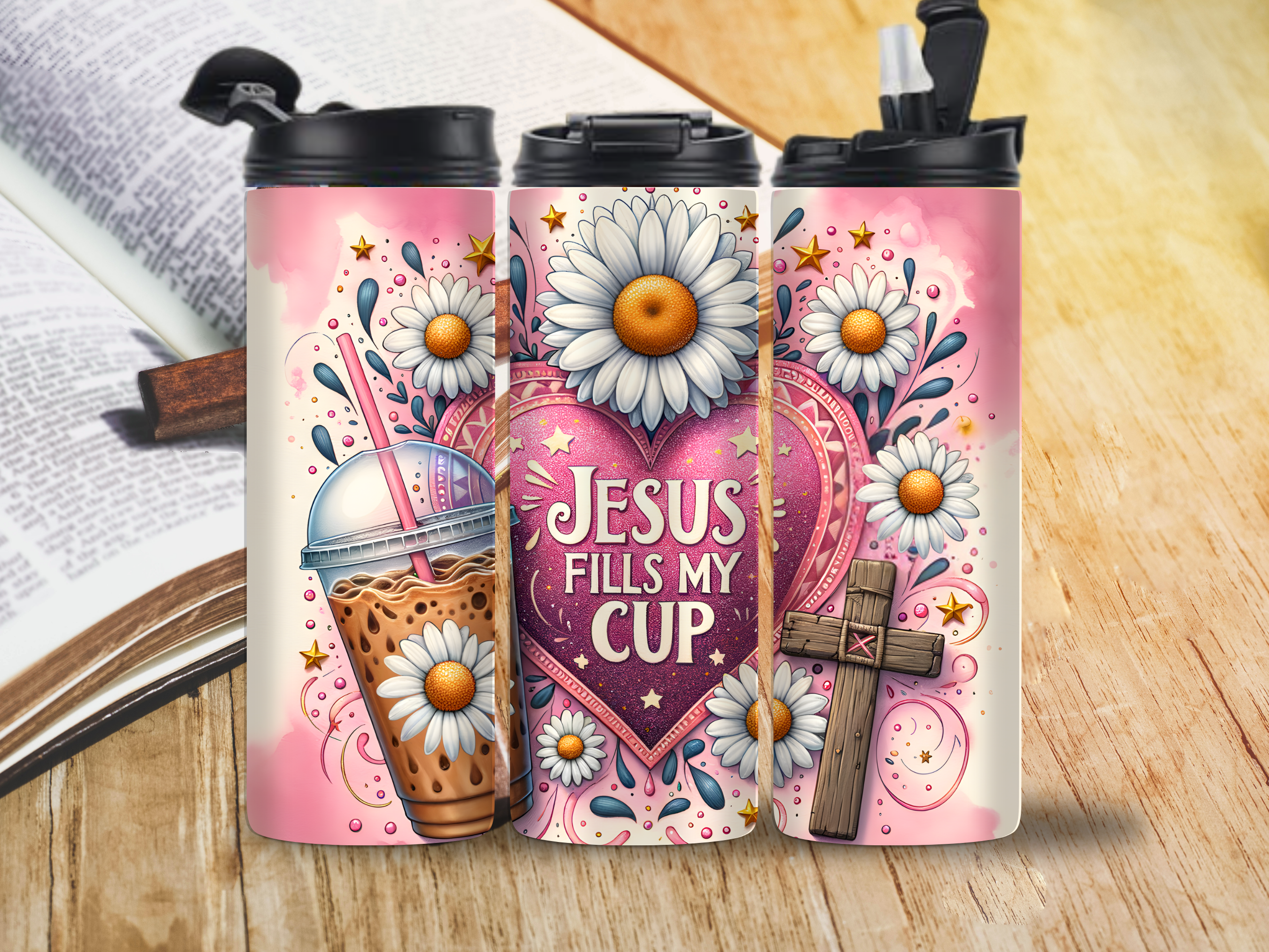Jesus Fills my Cup 20oz Tumbler