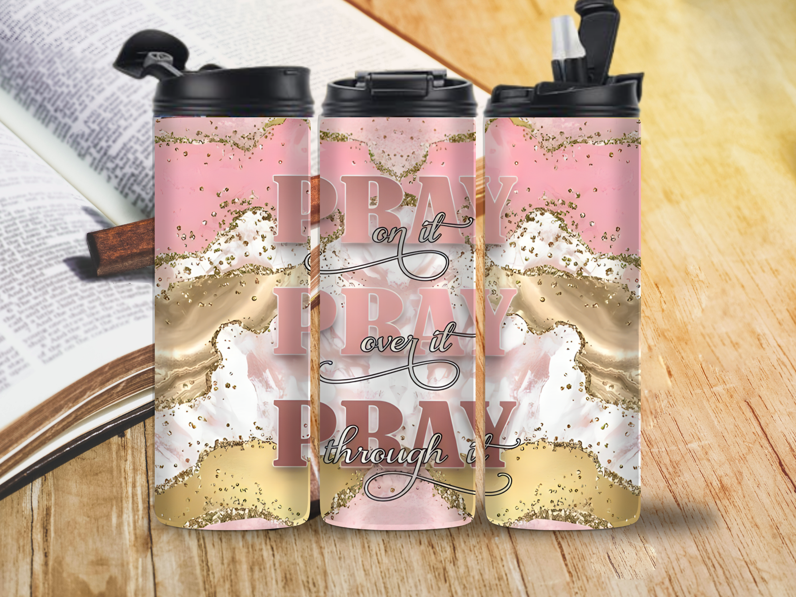 Pray, Pray, Pray 20oz Tumbler
